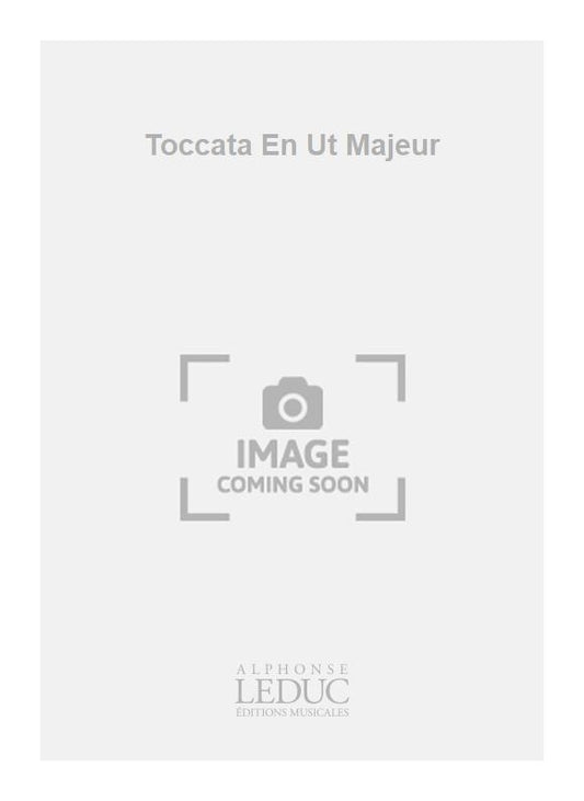 Toccata En Ut Majeur