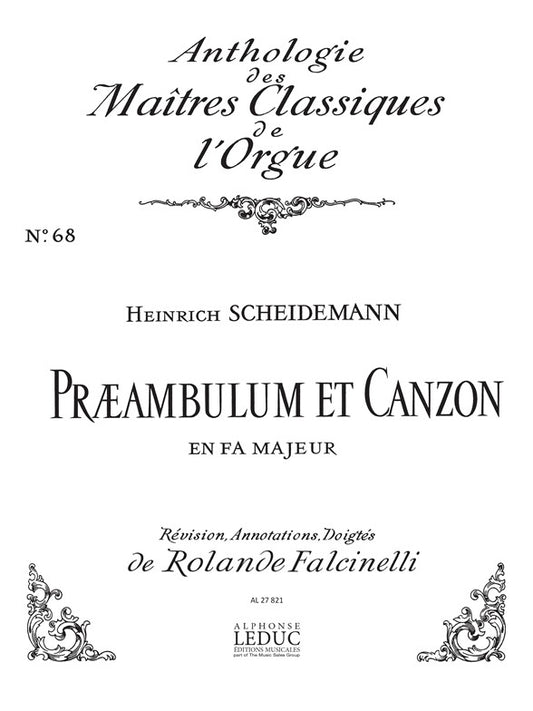 Preambulum Et Canzon En Fa Maj