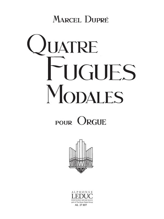 4 Fugues Modales Op.63
