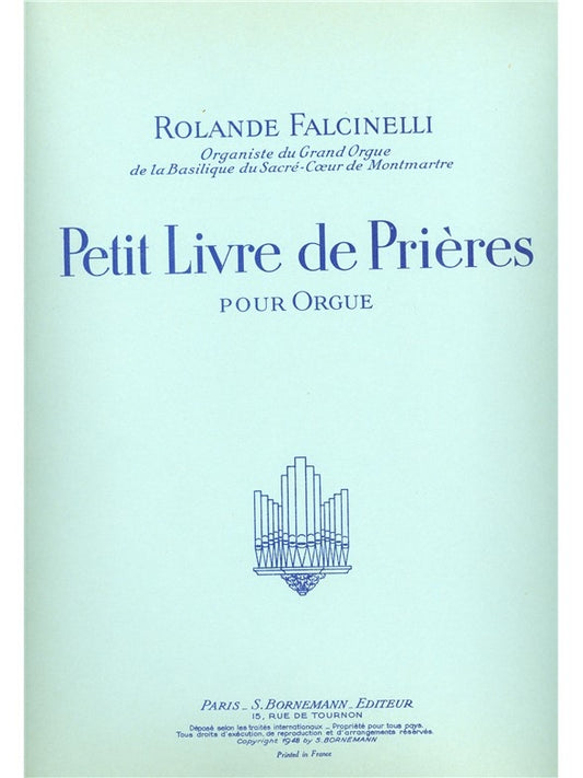 Petit Livre De Prières Op.24