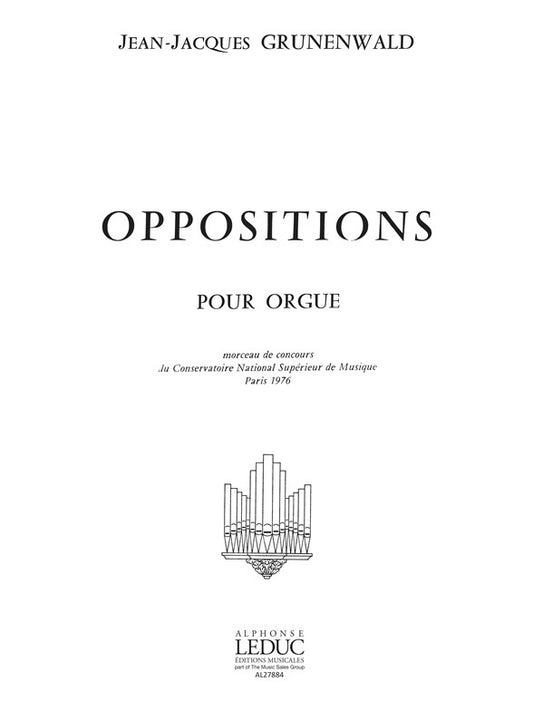 Oppositions