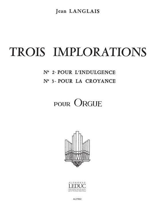 3 Implorations n° 2 & n° 3
