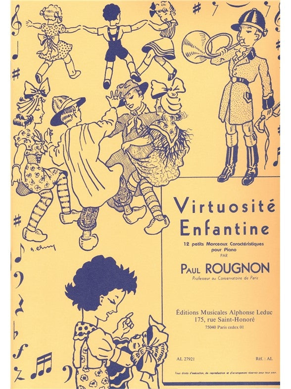 Rougnon Paul Virtuosite Enfant Piano