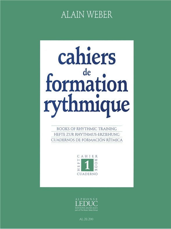 Cahiers de Formation rythmique Volume 1