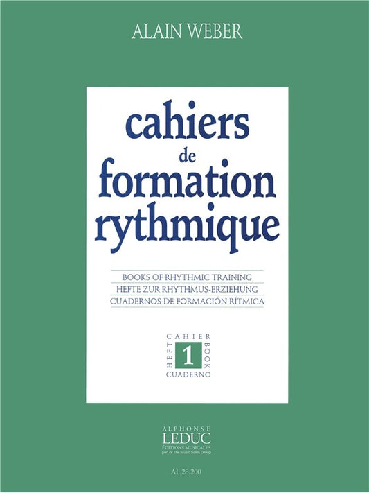 Cahiers de Formation rythmique Volume 1