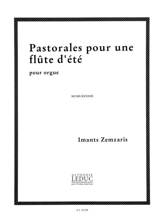 Pastorales Pour Une Flûte D'Été