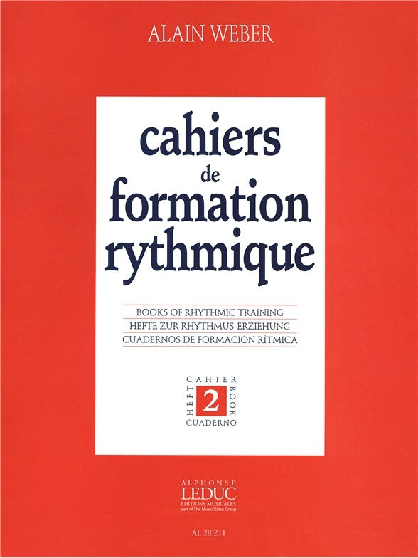Cahiers de Formation rythmique Volume 2