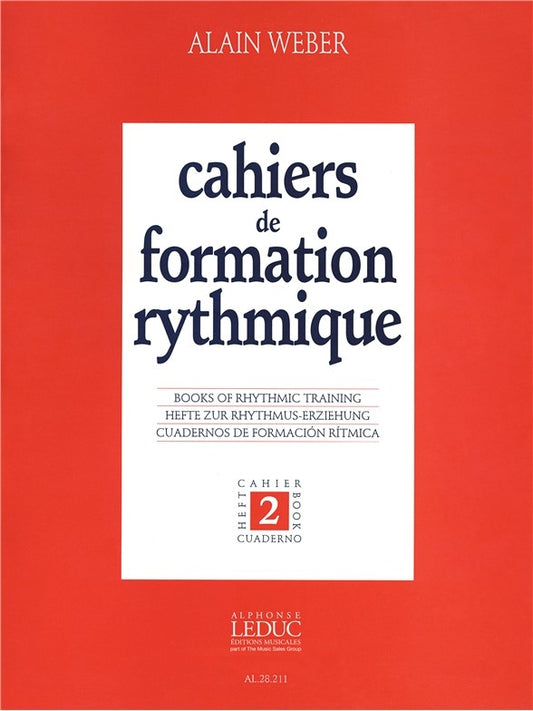 Cahiers de Formation rythmique Volume 2