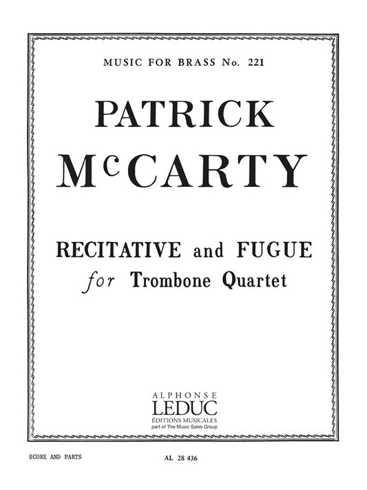 Recitative and Fugue