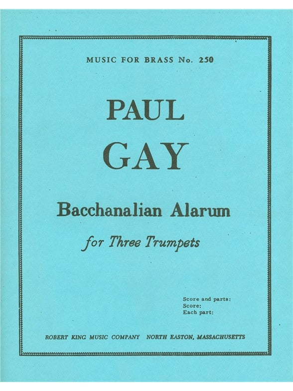 Bacchanalian Alarum