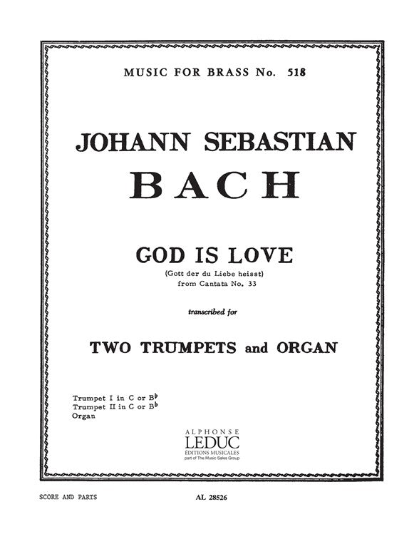 God Is Love (Cantata n° 33)