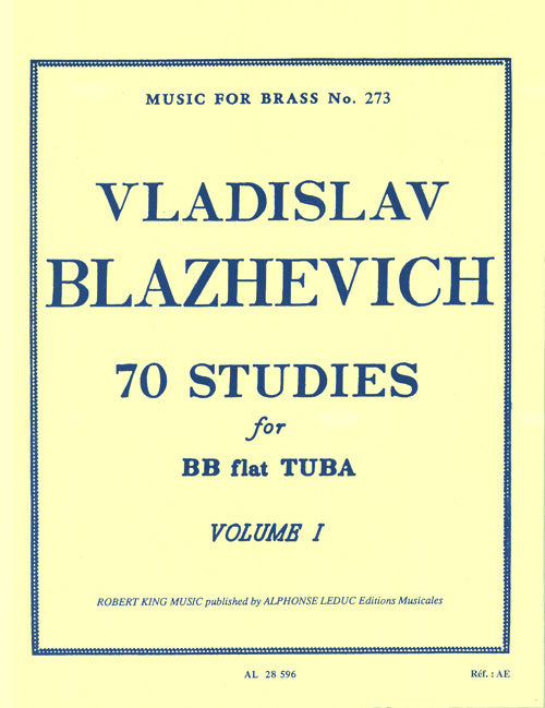 70 études Volume 1