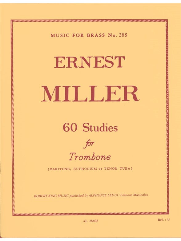 60 études For Trombone
