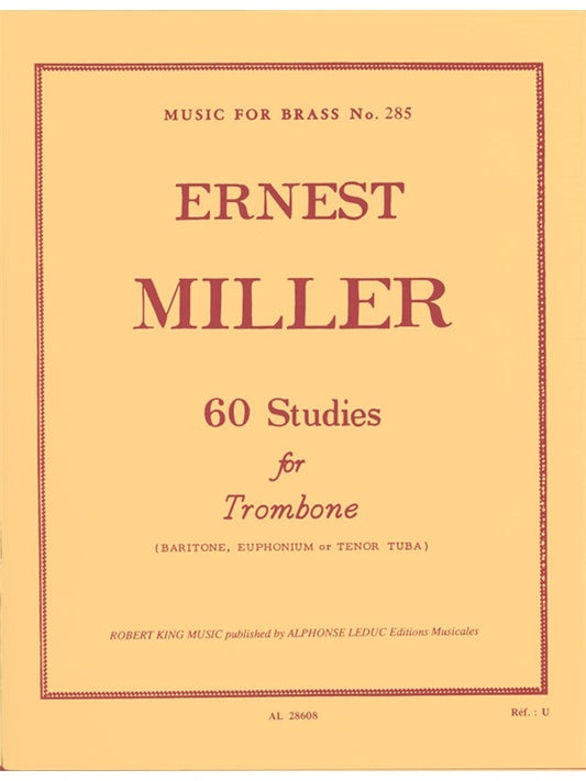 60 études For Trombone