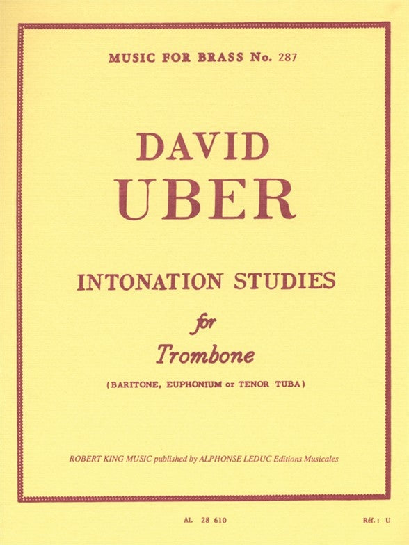 Intonations études