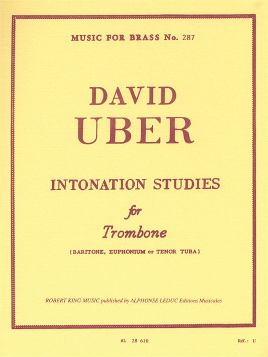 Intonations études