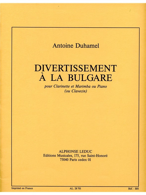 Divertissement a la Bulgare