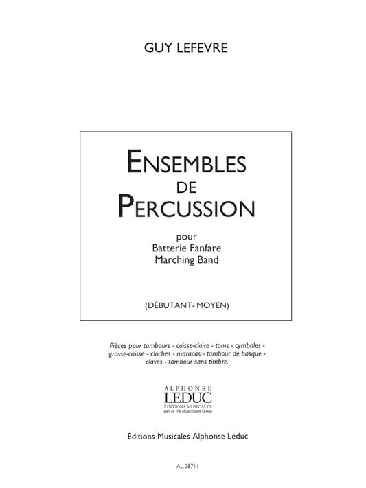 Ensembles de Percussion