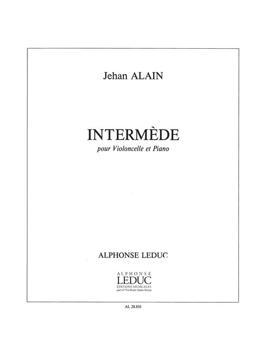 Intermede Cello & Piano Book