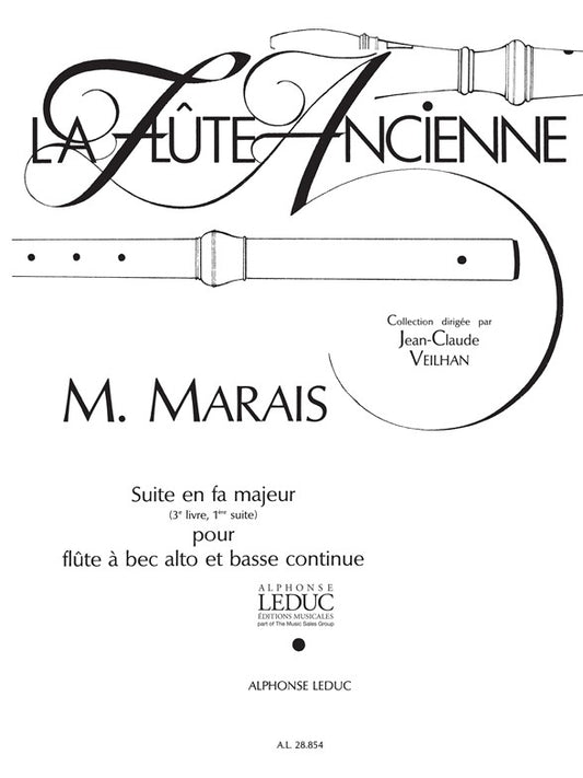 Suite en fa majeur Treble Recorder & BC