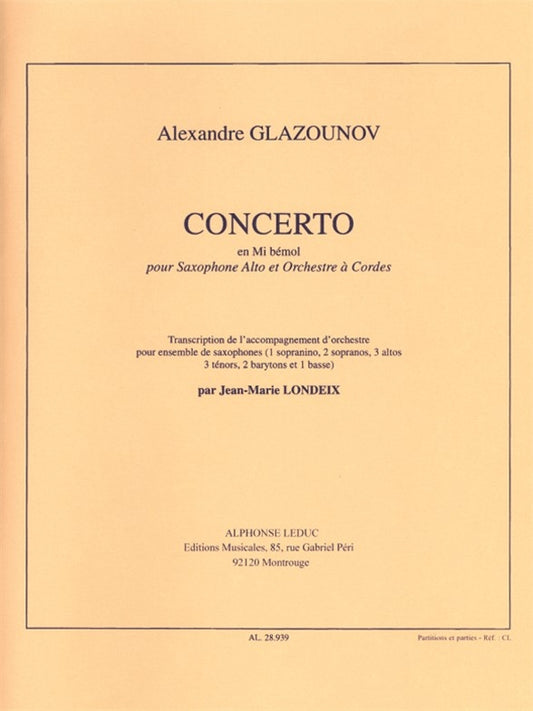 Concerto Op.109 en mi bémol majeur