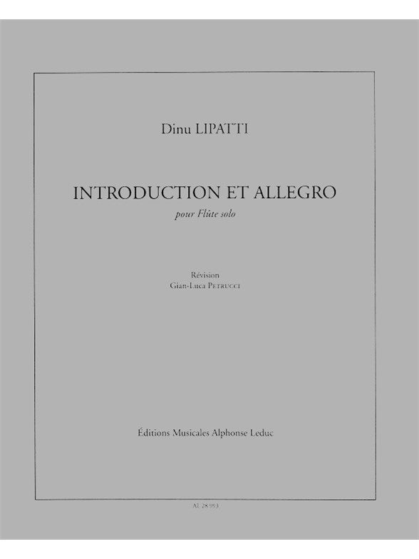 Introduction Et Allegro