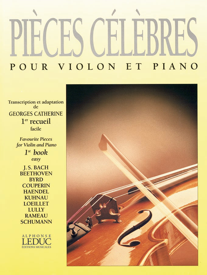 Pièces célèbres pour violon et piano - Vol. 1
