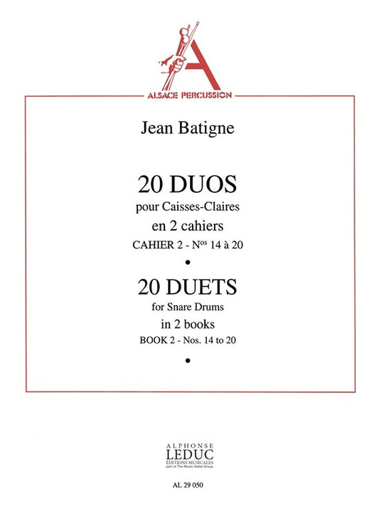20 Duos Volume 2: n° 14 - n° 20