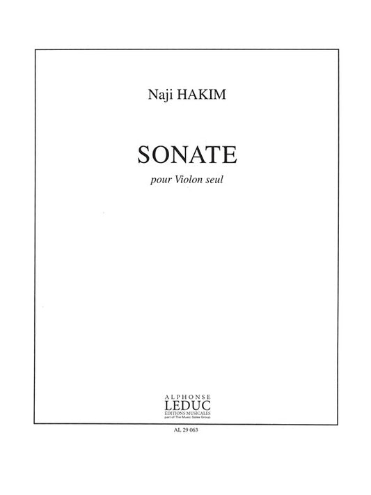 Sonate Pour Violon Seul