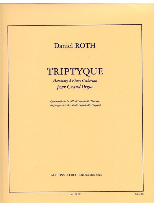 Triptyque - Hommage A Pierre Cochereau