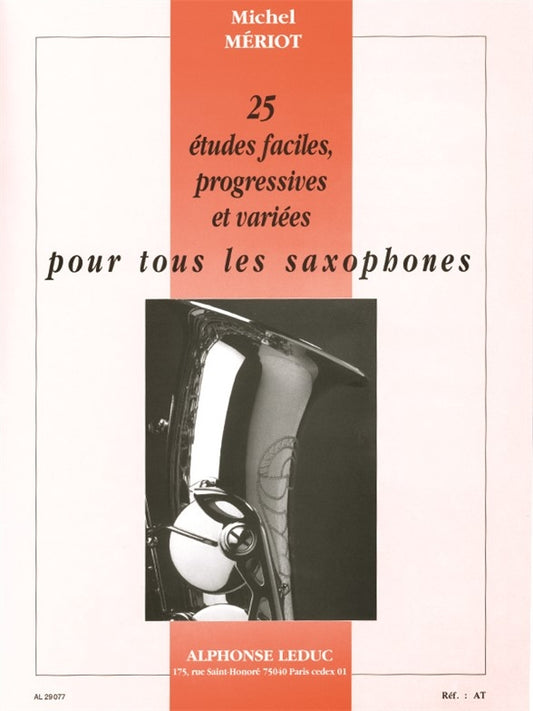 25 Etudes faciles, progressives et variées