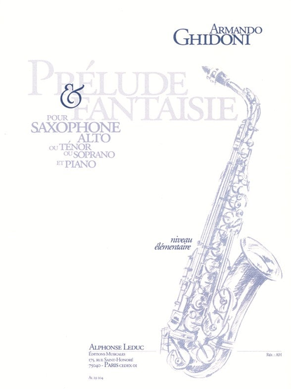 Pré lude Et Fantaisie
