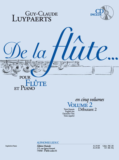 de la Flûte Volume 2