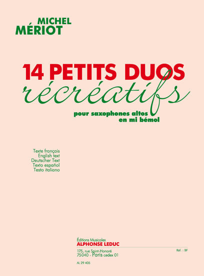 14 Petits Duos Récréatifs