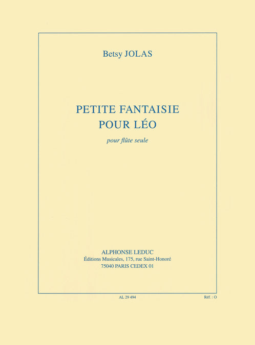 Petite Fantaisie Pour Léo