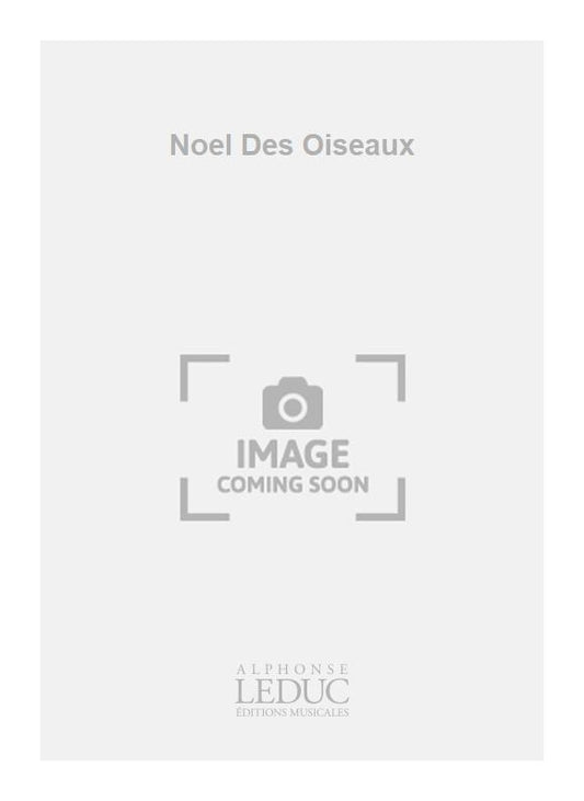 Le Noël Des Oiseaux