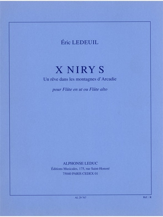 X Niry S pour flûte en ut ou flûte alto