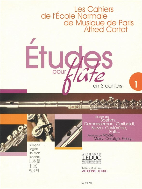 Etudes pour Flute 1