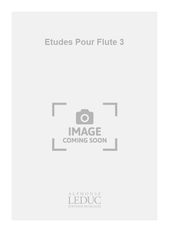 Etudes Pour Flute 3