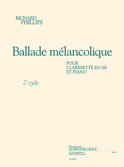 Ballade mélancolique
