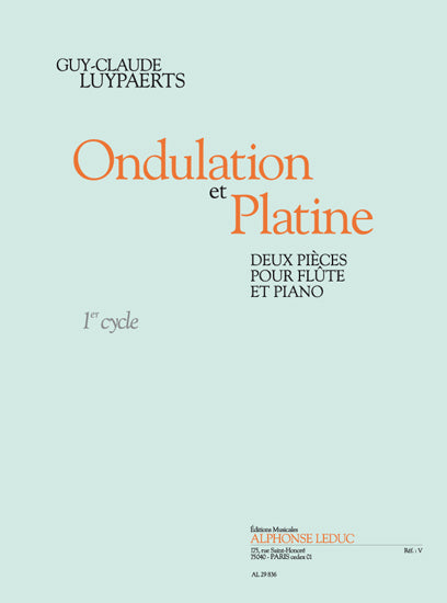 Ondulation et platine (cycle 1)
