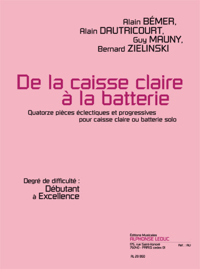 De la caisse claire à la batterie