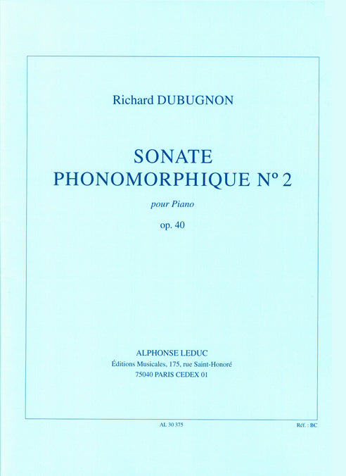 Sonate Phonomorphique N02 Op40