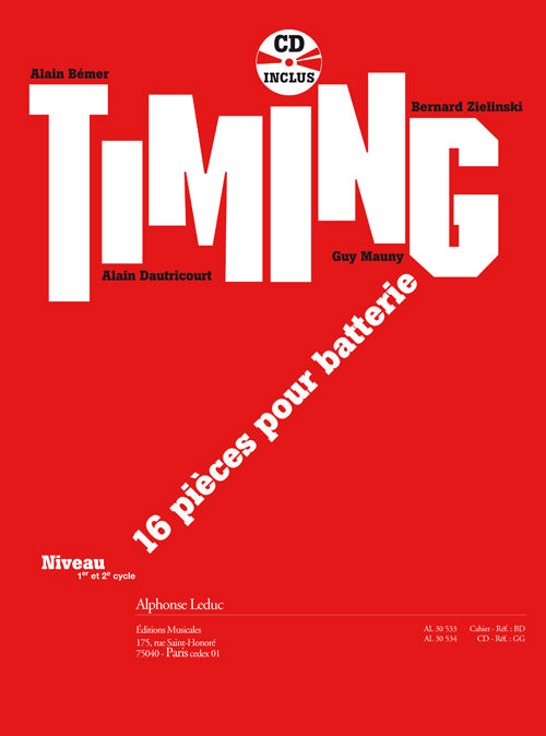 Timing - 16 Pièces Pour Batterie