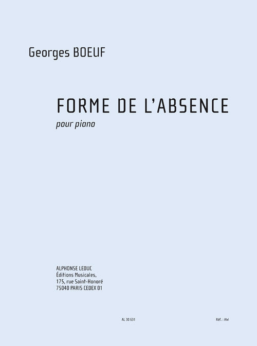Forme de L'Absence