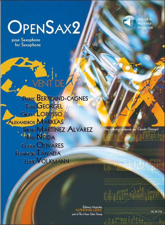 Opensax Vol. 2 pour saxophone alto