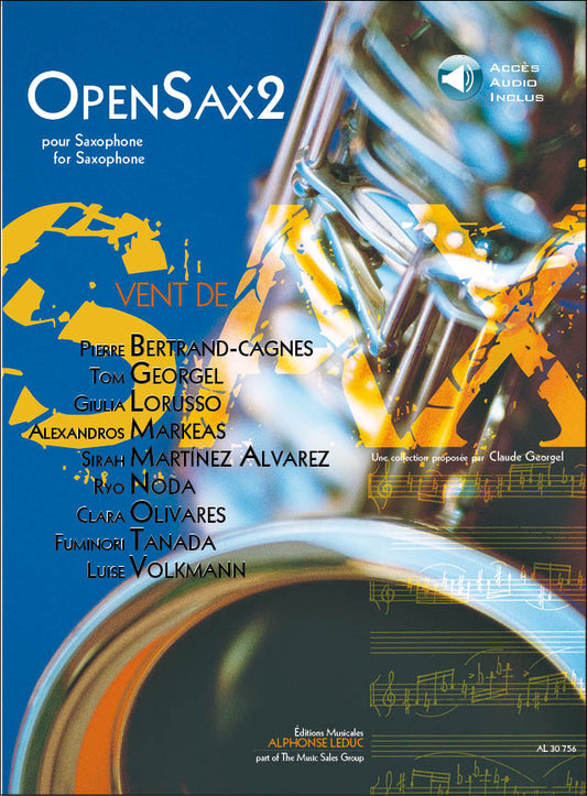 Opensax Vol. 2 pour saxophone alto