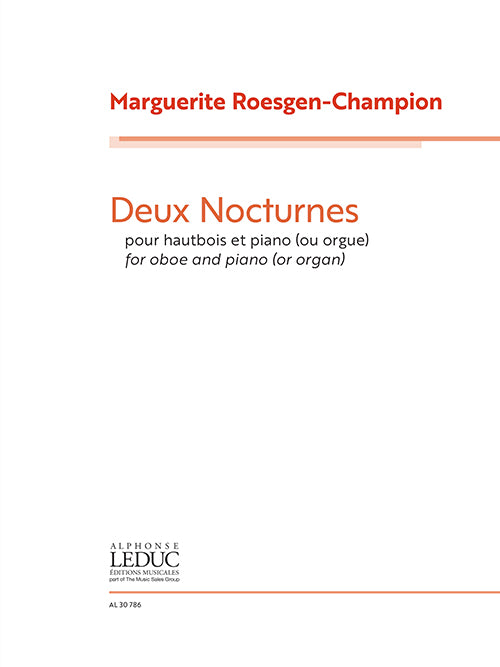 2 Nocturnes For Oboe And Piano