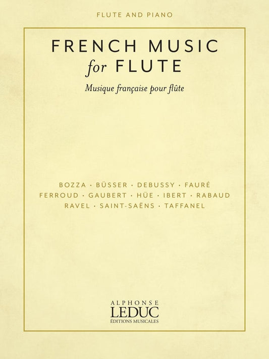 French Music for Flute and Piano