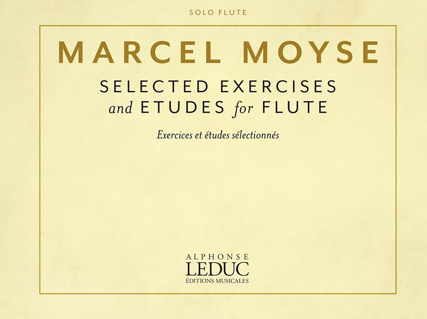 Selected Flute Etudes